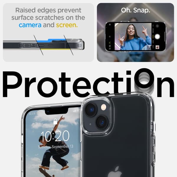 SPIGEN ULTRA HYBRID IPHONE 14 PLUS / 15 PLUS FROST CLEAR