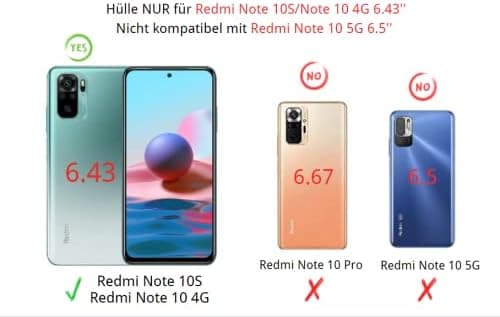 FODRAL 2 SIDOR FÖR XIAOMI REDMI NOTE 10 SVARTA SIDOR