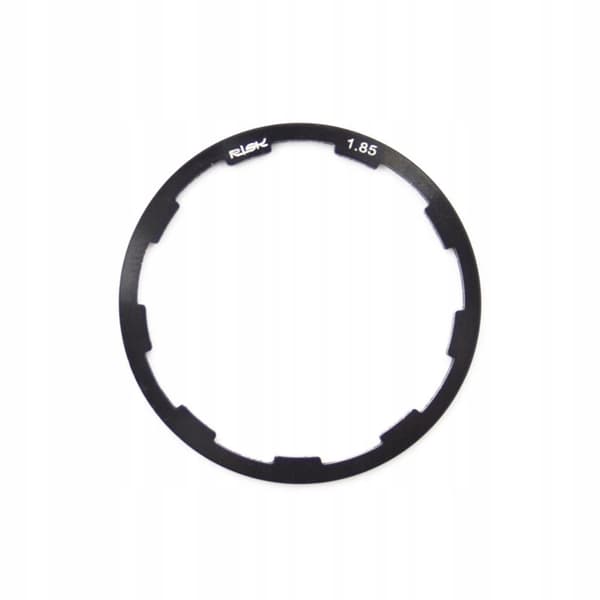 RISK RA107 Kassetteafstandsstykke 1,85 mm Sort