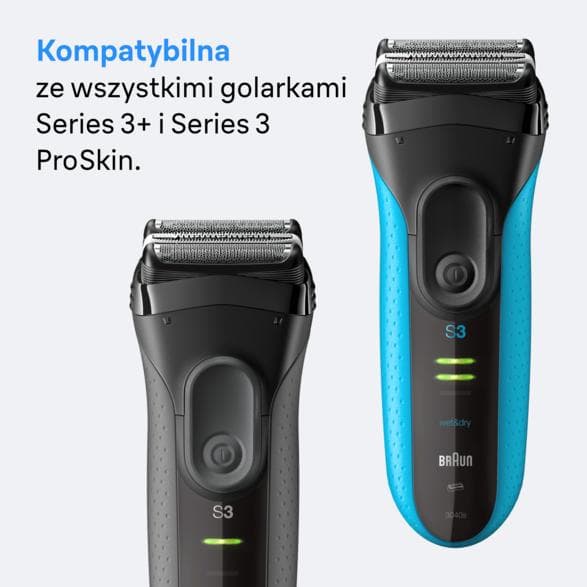 Vaihtopää BRAUN Series 3+ 32B – Musta