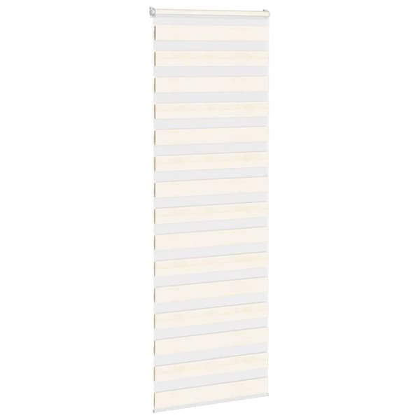 vidaXL Zebrarullgardin, 85x200 cm, Tygbredd 80,9 cm, Polyester