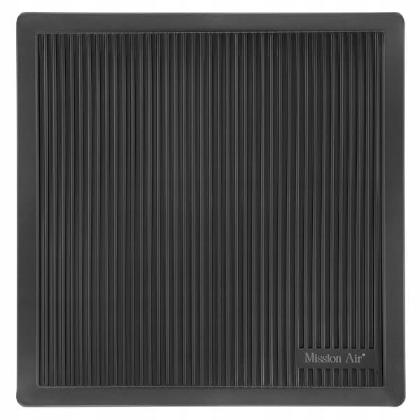 VENTIS LINEA 120 Svart H+T badrumsfläkt