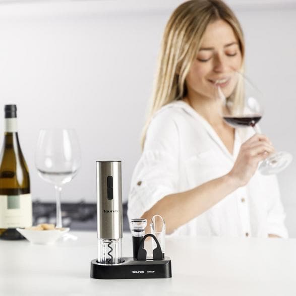 Elektrisk vinöppnare TAURUS 963401000 Silver