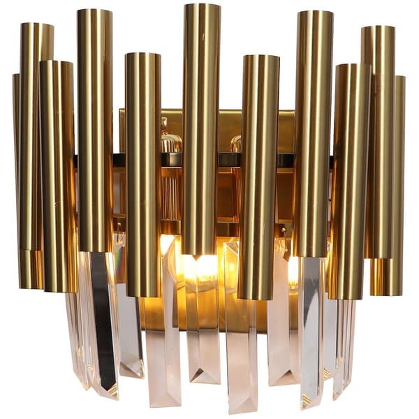Vägglampa Madison 1 E14 Guld Milagro ML6937