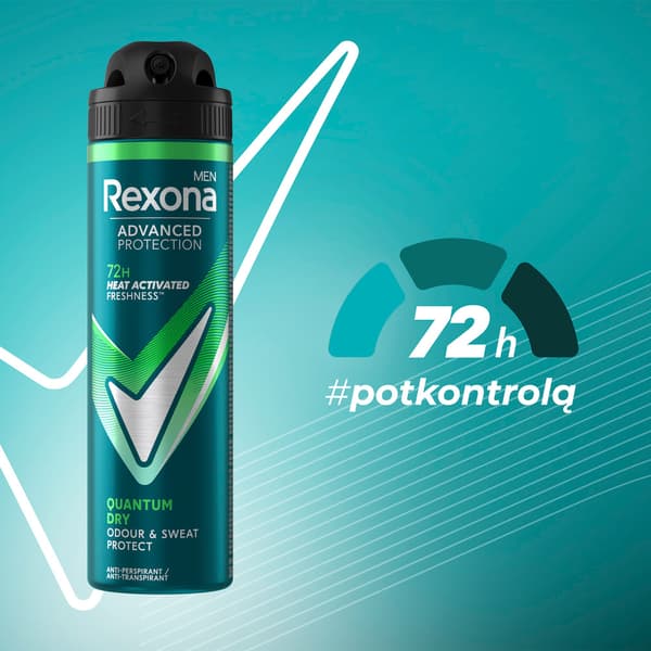 Rexona Men Spray Quantum Dry 150ml