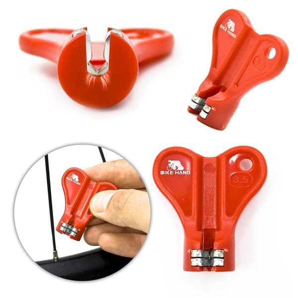 Cykelhånd YC-1R-3 Centreringsnøgle, 3,5 mm, Rød