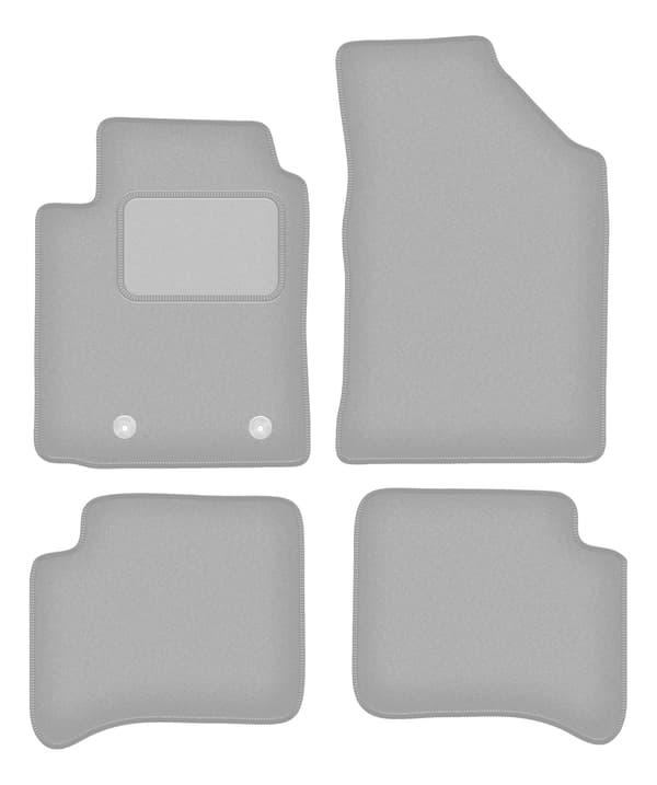Grå bilmåtter til Toyota Yaris I 5-dørs (1999-2005)