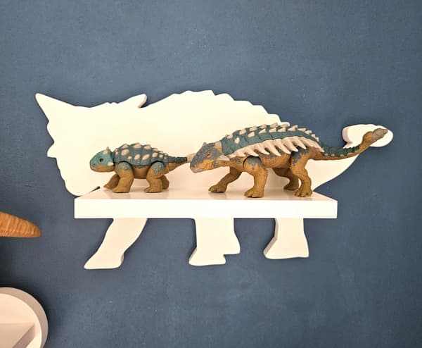 Dinosaurie-Ankylosaurus Prestige-hylla
