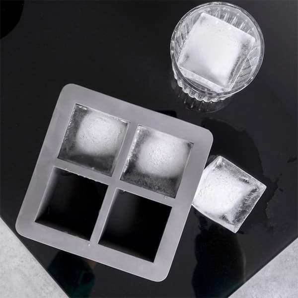 SILIKONEFORM TIL 4 BARTENDER-ISTERNINGER XXL TIL DRINKS 259654