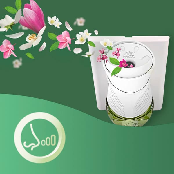 Air Wick Elektrisk Blomstrende Jasmin og Fræsie 19 ml Refill.