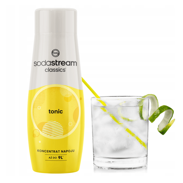 2x Lipton Iste Persika Sodastream Sirap + Sodastream Tonic