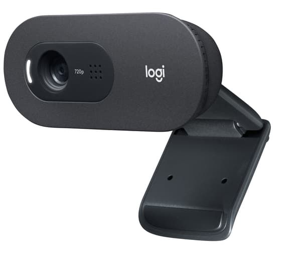 Logitech C505 HD-webcam, 720p, med mikrofon, USB 2.0