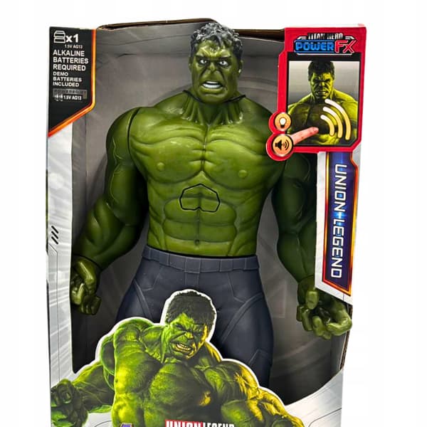Interaktiv figur Hulk Avengers samlerlegetøj Marvel 30 cm