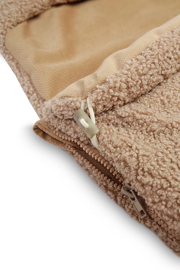 3-i-1 sovepose lam mørk beige