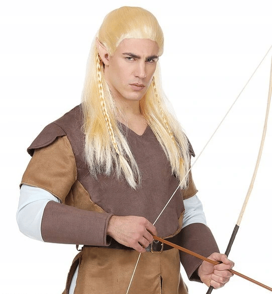 Blond ALV-peruk 1 st.
