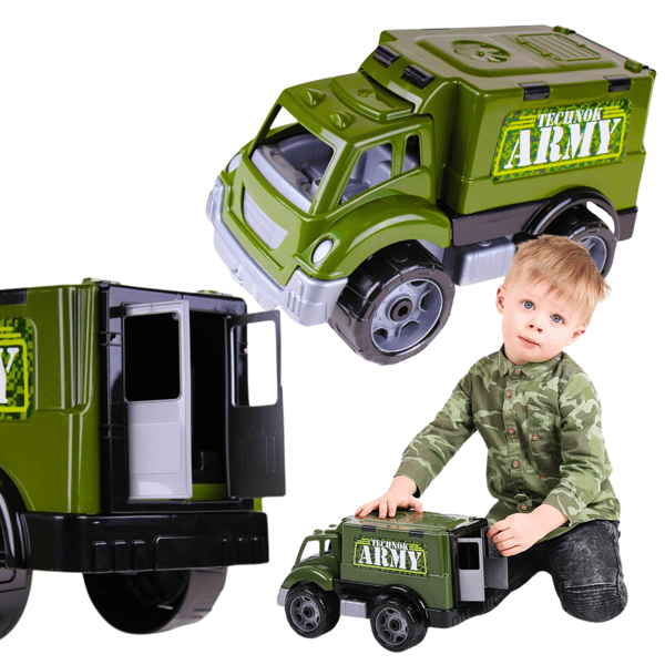 STOR MILITÄRBIL ARMÉSOLDATKRIG 5965