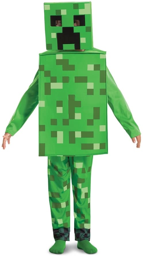 Creeper naamioasu Minecraft-peli 4-6 vuotta