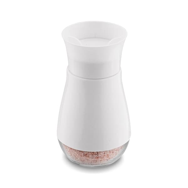 Sæt med 2 Devi krydderibeholdere 140ml 10,5x5cm sort+hvid