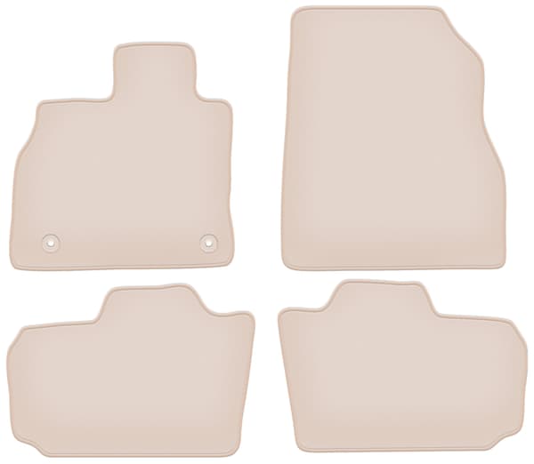 Bilmåtter PREMIUM beige til: Nissan Leaf I hatchback 2010-2017