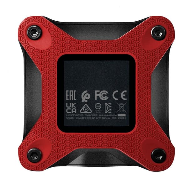ADATA SD620 2TB Ekstern SSD-drev Rød, USB 3.2 Gen2