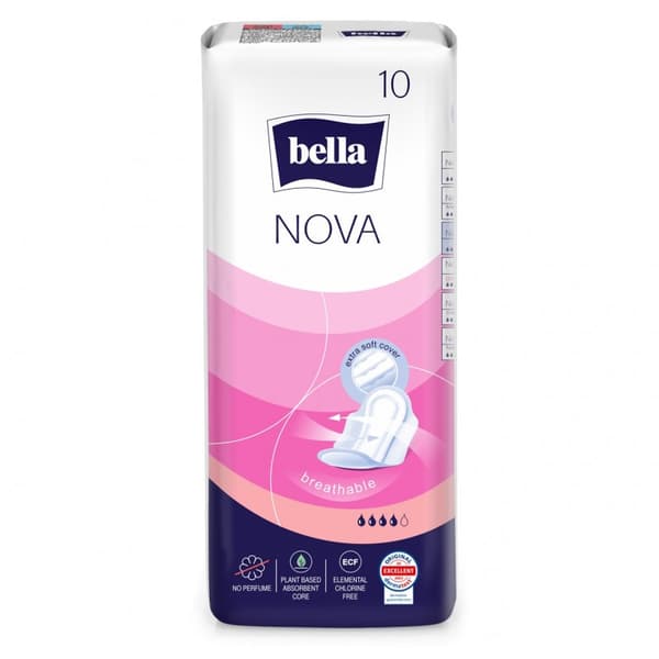 BELLA NOVA BLØDE VINGEDE INDLADER 10 STK.