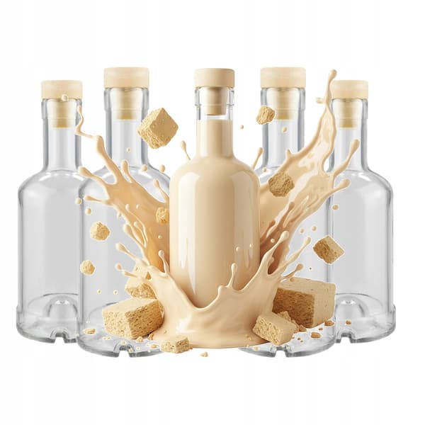 10x Presentflaskor Likör, Tinktur, Vin - SET Tadek Flaska 250ml