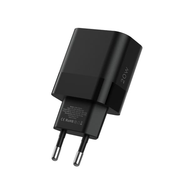 TECH-PROTECT C20W 2-PORT NETVÆRKSOPLADDER PD20W SORT