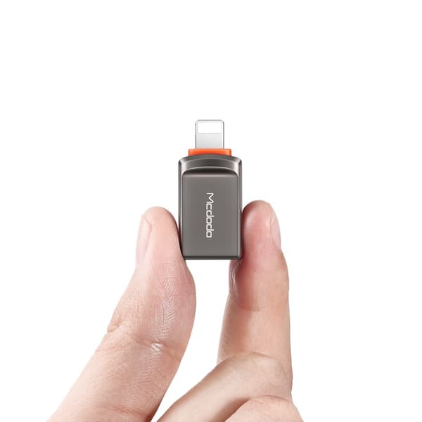 MCDODO ADAPTER USB-A 3.0 TILL LIGHTNING IPHONE IPAD 3A OTG