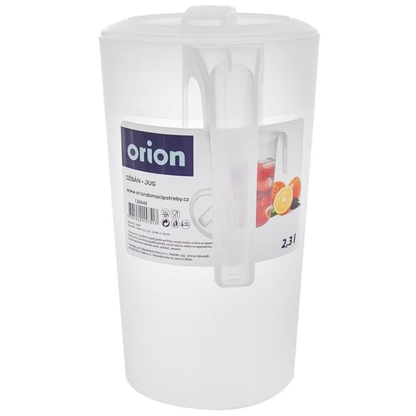 Plastikkande med låg 2,3 l