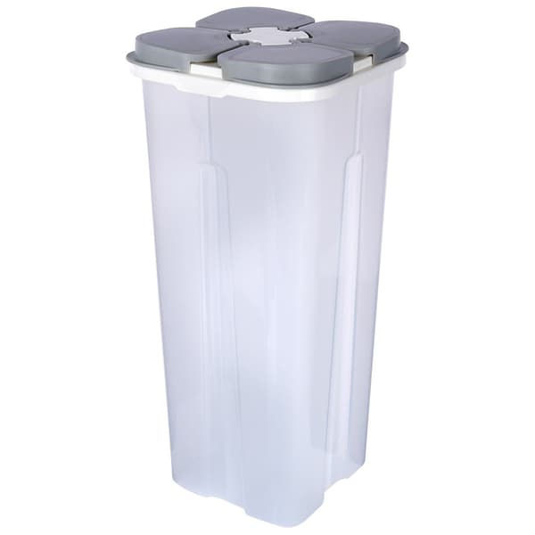 Beholder til tørvarer med delt dispenser 3 liter