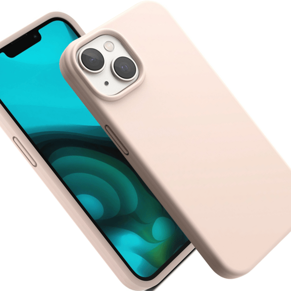 RINGKE SILIKON IPHONE 14 PLUS / 15 PLUS ROSA SAND