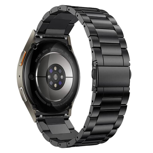 TECH-PROTECT ROSTFRITT SAMSUNG GALAXY WATCH 4 / 5 / 5 PRO / 6 / 7 / FE SVART