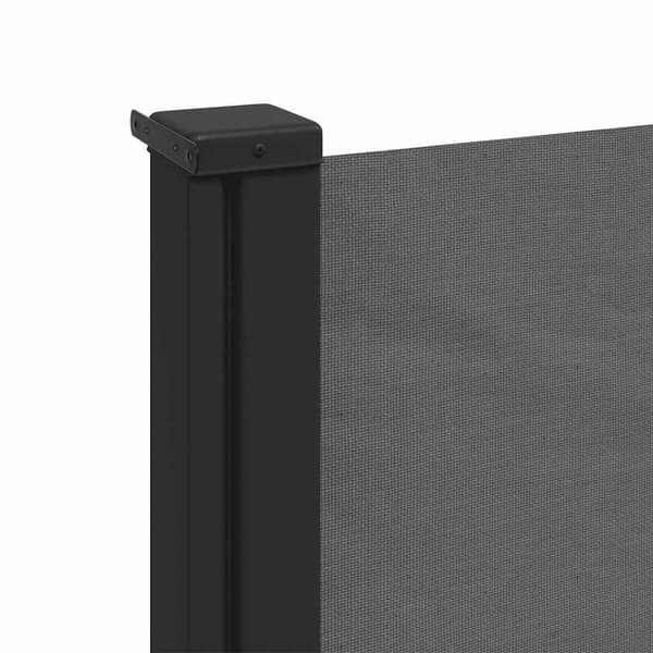 vidaXL Rullande sidomarkis antracit 120x500 cm