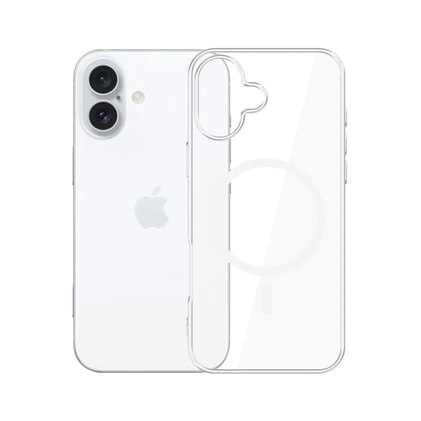 Apple iPhone 16 – 3mk Genomskinligt MagCase