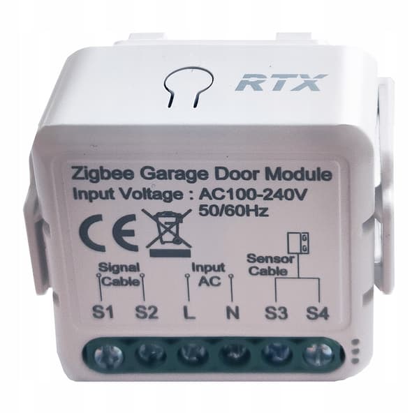 RTX ZIGBEE TUYA SMART GARAGEPORTSKONTROLLmodul + REED-SENSOR