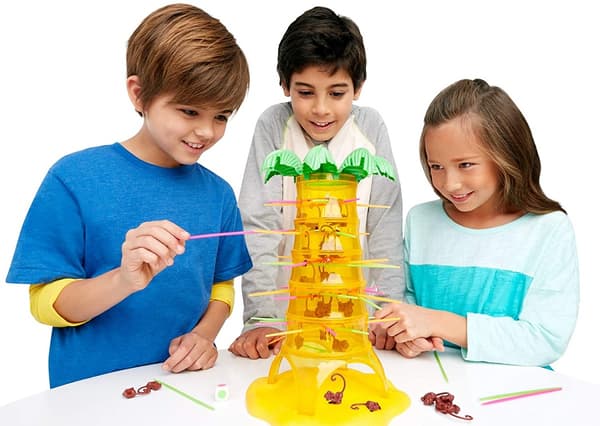 MATTEL Fallande apor Spel 52563