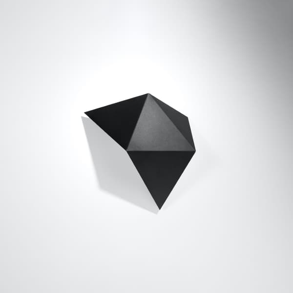 VÆGLAMPE SOLIDO 2 G9 SORT SOLLUX SL.0421