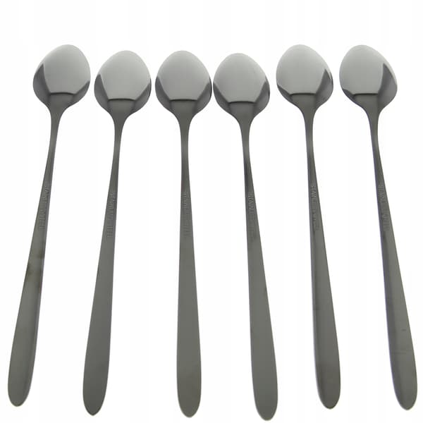 SÆT MED SORT KAFFESKEER EASY LONG 6 DELT