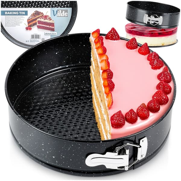 Tortform utdragbar granitbelagd 24 cm