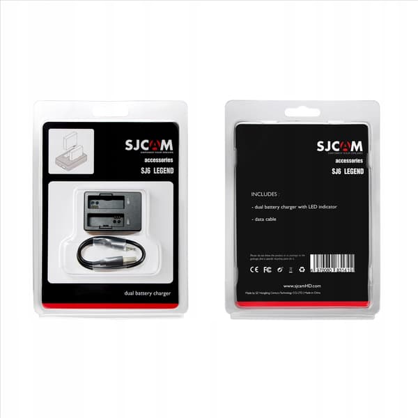SJCAM SJ6 LEGEND DUAL Dobbelt oplader