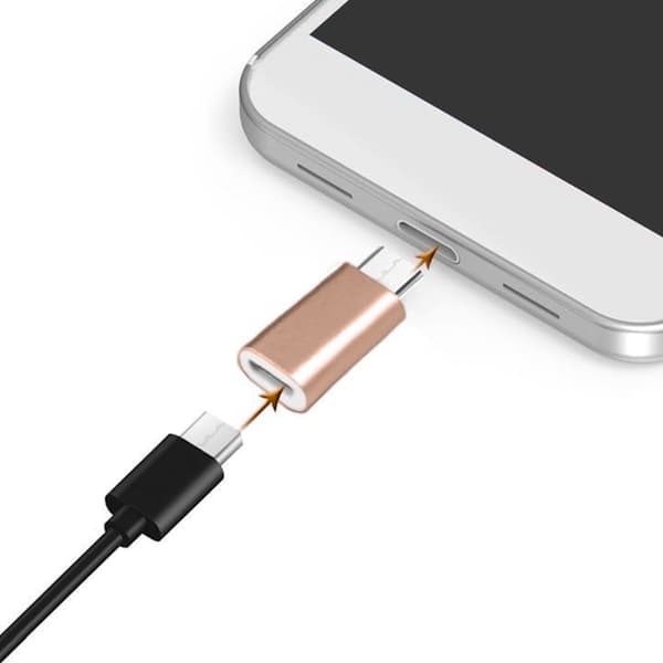 Micro USB til USB 3.1 Type C adapter