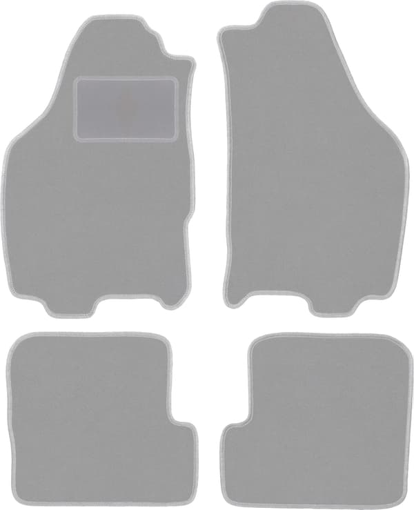 Harmaat auton matot Lancia Ypsilon II hatchback (2003-2011) varten