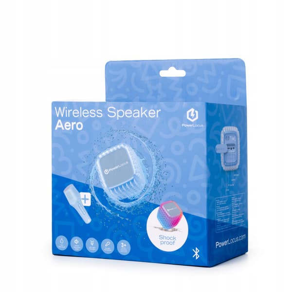 KARAOKE PowerLocus Aero Bluetooth-kaiutin langattomalla mikrofonilla lapsille