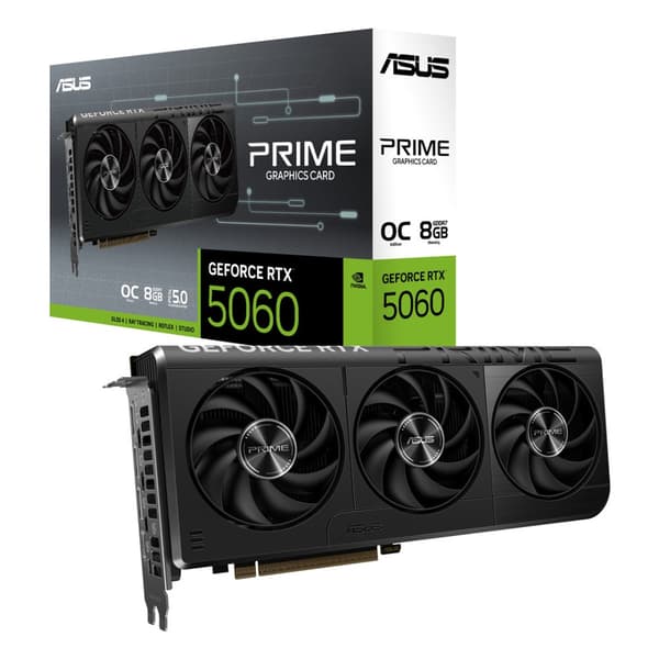 ASUS PRIME RTX 5060 8GB OC grafikkort