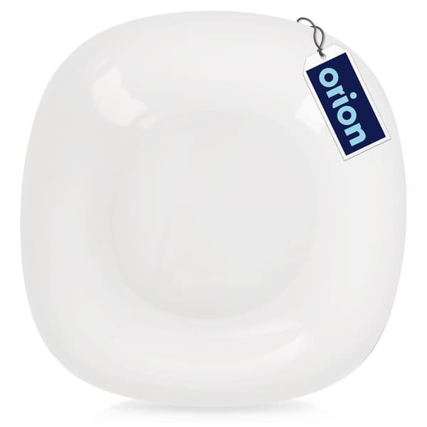 Luna dyb glas middagstallerken 21 cm, 500 ml