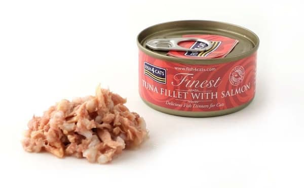 Fish4Cats Finest våtfoder för kattfiléer, blandade smaker, 18x70g