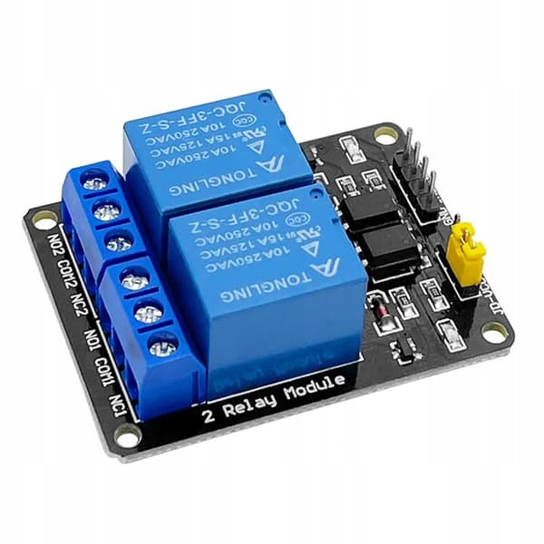 Rosfix 2-kanals 12V Arduino relä-modul
