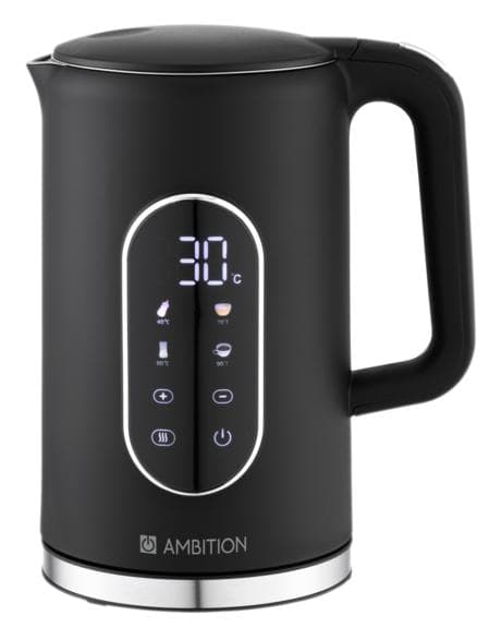 Elkedel AMBITION Magnat Digital 1,7l Sort-sølv