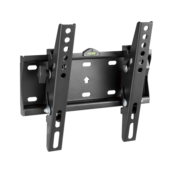 TV-kiinnitin 23"-42" Cabletech tasoitin +12° ~ -12 teräksinen
