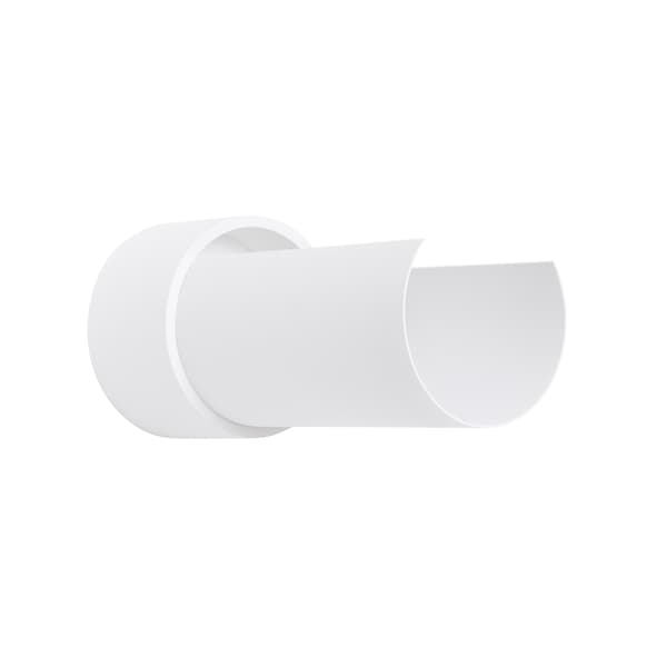 FLASH 1 VÆGLAMPE E27 HVID SOLLUX SL.1676